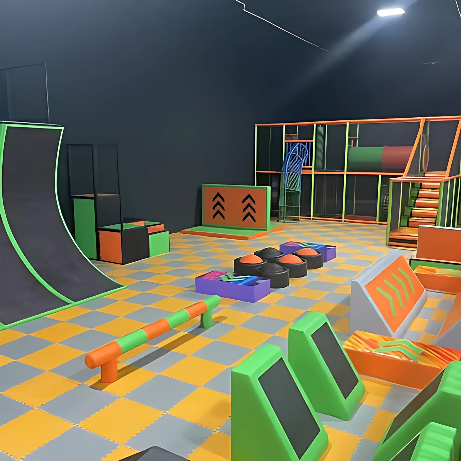 Parkour at Nova Adventure Park East Hartford