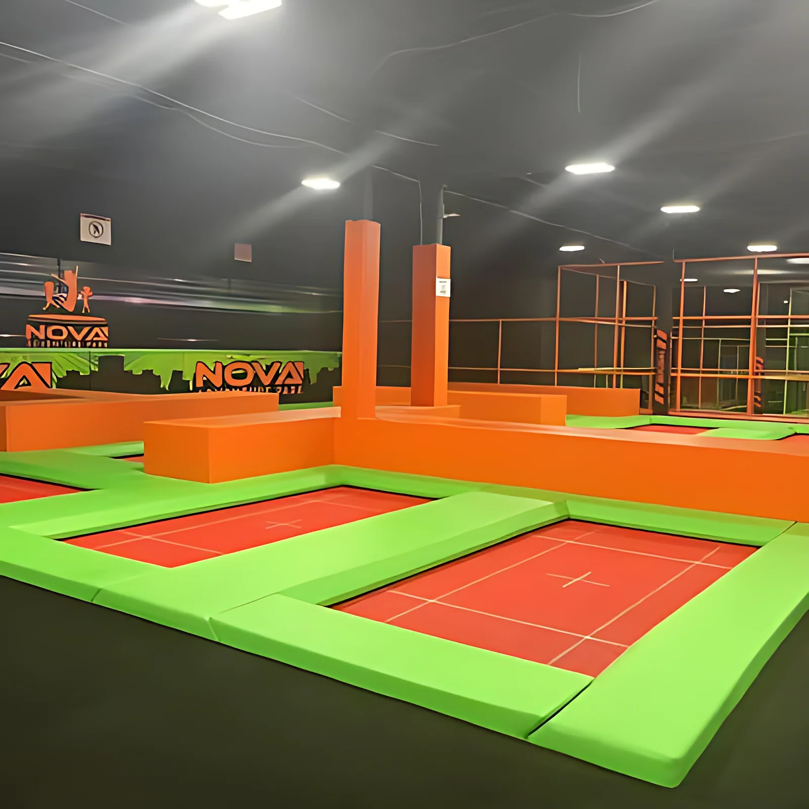 Super Trampoline at Nova Adventure Park East Hartford