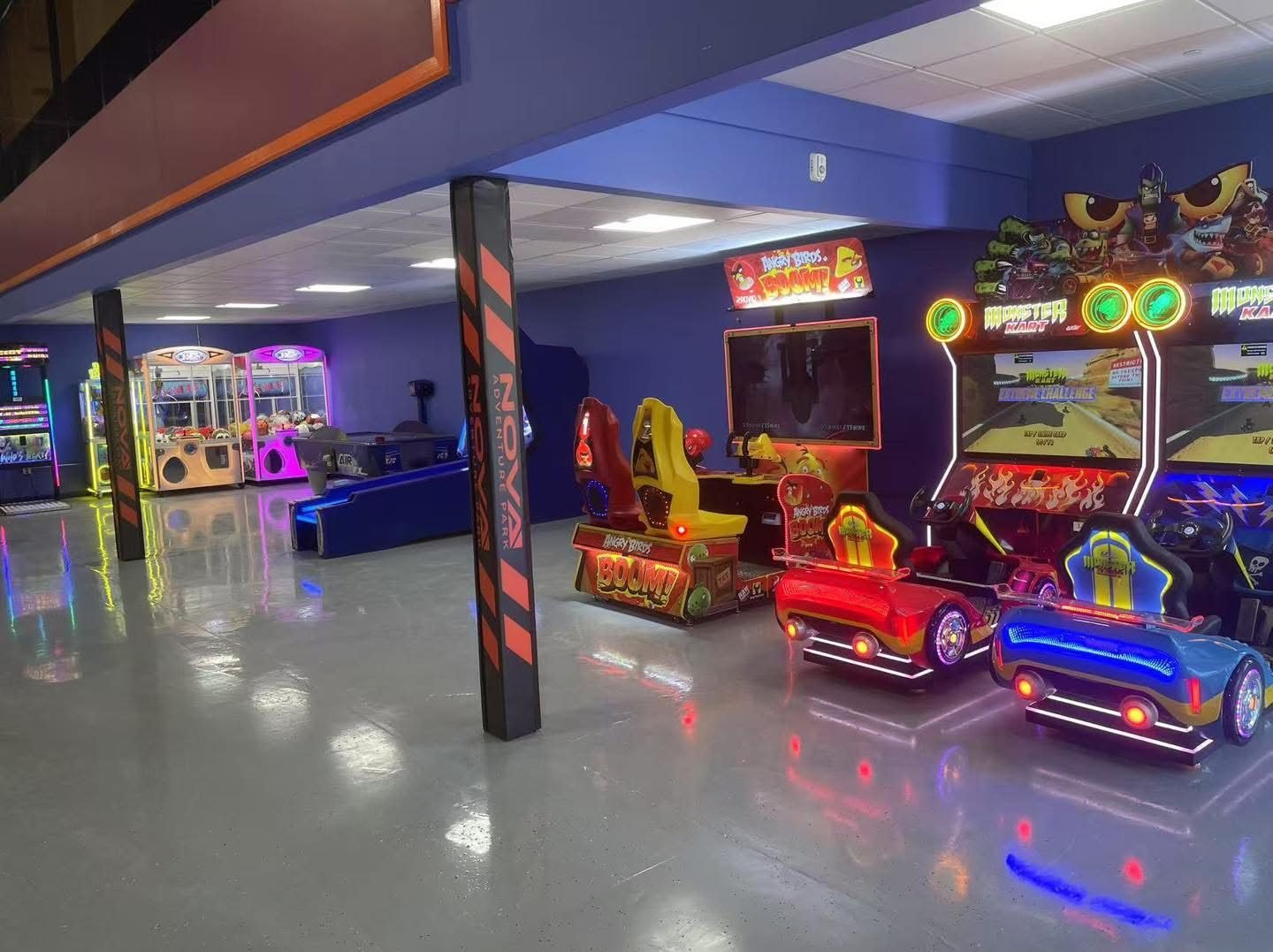 Arcade at Nova Adventure Park East Hartford